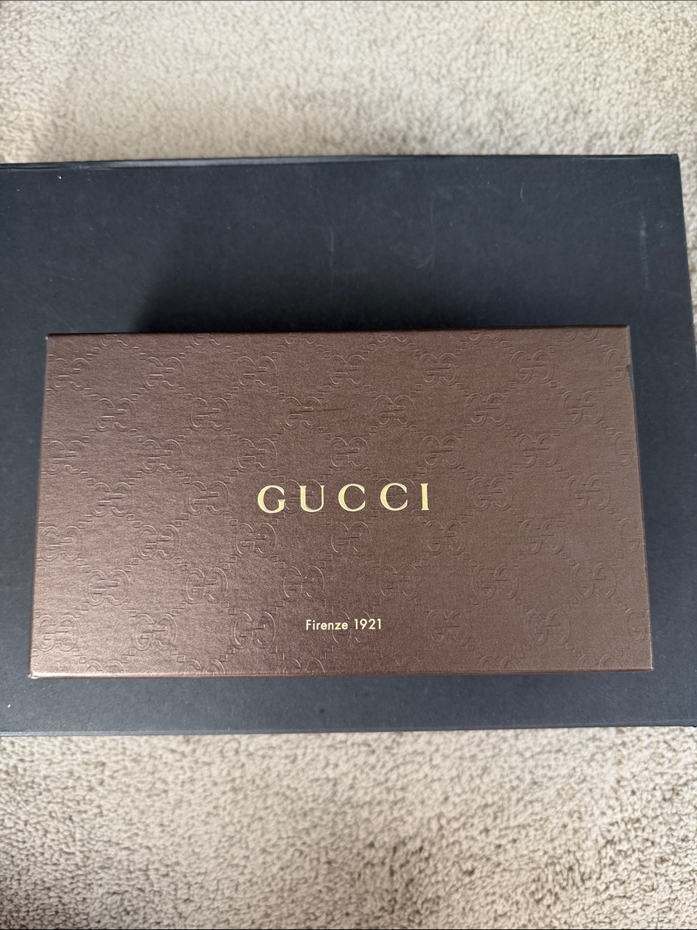 Gucci Black Embossed GG Leather Wallet - Picture 11 of 12